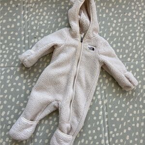 The North Face Cream Kids Fleece Jacket